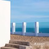 礁石上的“孤岛”🌊海边性冷淡风民宿so cool
