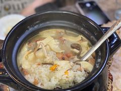 膏蟹鲜虾砂锅粥-官塘鱻鱻鱼生