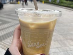 金瓜绵绵燕麦奶-Seesaw Coffee(上生新所店)