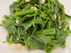 杏仁丝瓜尖-大清花饺子(山庄店)