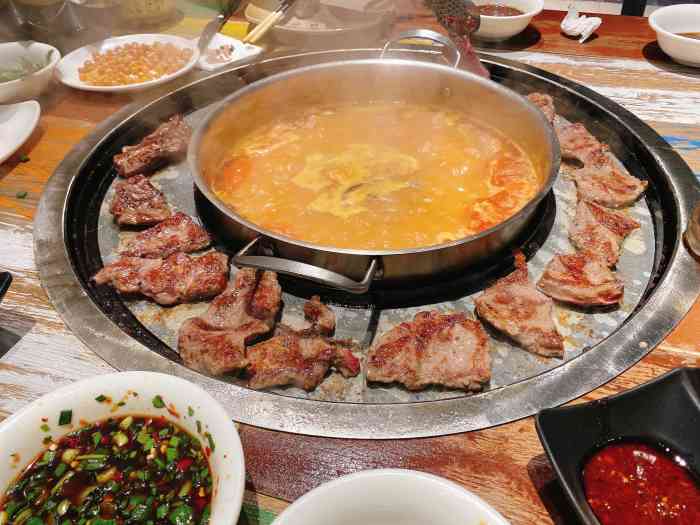 潮牛道牛肉汤锅(江津店)-"团的六人餐,然后另外加的牛肉,搞活动,买.