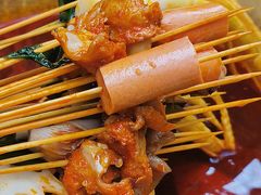 辣卤串串-拈签一笑黄牛肉辣卤串串