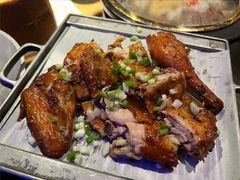 绿茶葱香烤鸡-绿茶餐厅(朝阳大悦城店)