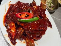 -草家酱蟹炭火烤肉店(珲春南路一店)