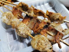 -老红桥炸灌肠牛肚锅烧烤(定福庄店)