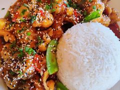 香脆鸡肉虾配菠萝-The Cheesecake Factory 芝乐坊餐厅(王府中環店)