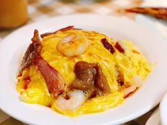 滑蛋虾仁海鲜泡饭-新大咀港式茶餐厅(宝山万达店)