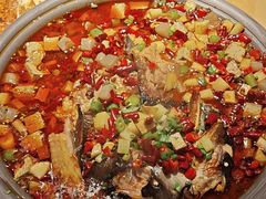 香辣烤黔鱼-刘明记乐山烧烤(犀浦店)