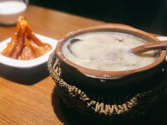 窝蛋牛肉粥-南拳十三姨·潮汕砂锅粥(世纪金源店)