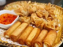 炸牛奶拼炸云吞-阿多私房菜(顺德店)