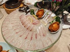 鱼生虾生鲍鱼拼盘-唐苑酒家·岭南粤菜名店(太古仓店)