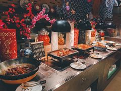自助取餐区-乐咖啡西餐厅(太湖皇冠假日酒店)