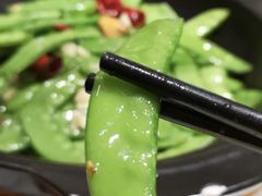 砂锅荷兰豆-老山村酒楼(白石洲店)