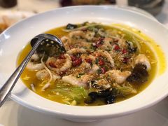 杨林酸菜笋尖炝黑鱼-泓0871臻选云南菜·味庄