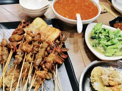 -宝记烧烤·碳锅羊肉·羊蝎子火锅·夜食社(文体路创始店)