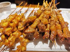 烤羔羊肉串-木屋烧烤(上梅林店)