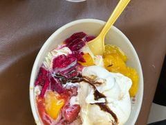 缤纷水果奶冰-铁真·刨冰红焖羊肉·正宗老字号