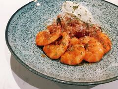 鲜茄茸大虾配马斯卡朋意大利面-BE BRIGHT KITCHEN(正佳广场店)