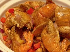 砂锅煎焗大罗氏虾-炳胜公馆(珠江新城店)