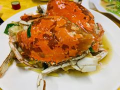 爆炒梭子蟹-老明馨潮汕大排档