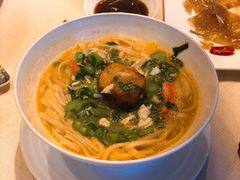 帝王蟹肉烩稻庭面-丽思卡尔顿酒店-天泰轩中餐厅(大沽北路店)