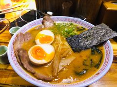 黑麻油豚骨拉面-老龙亭拉面店