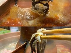 水爆牛百叶-京门老爆三·铜锅涮肉 爆肚(望京店)