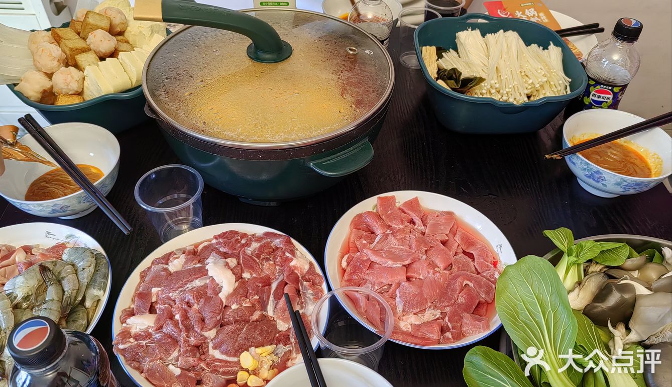 大冷天的就该吃火锅