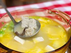 鸡汤小白菜炖豆腐-西贝(无锡万象城店)