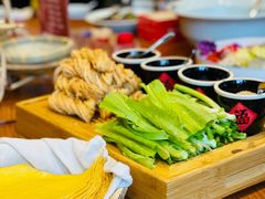 煎饼卷大葱-村长家的疙瘩汤·东营菜(东营茶城店)