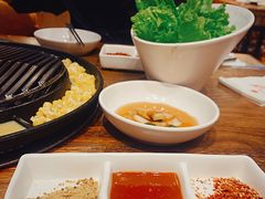 餐前小菜-釜山火炉韩式炭火烤肉(欧洲城店)
