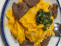 滑蛋牛肉蛋包饭-食运茶餐厅(文化宫店)