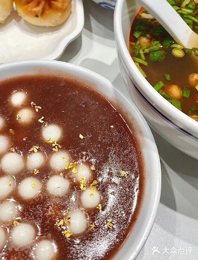 今天的幸福是桂花豆沙小圆子