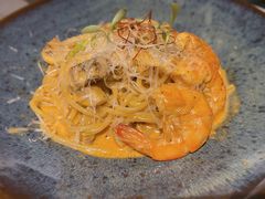 芝士蘑菇鲜虾意大利面-BE BRIGHT KITCHEN(正佳广场店)