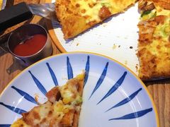 德克萨斯风味炭烤肉披萨-必胜客(磁器口店)