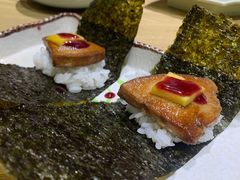 鹅肝芒果寿司-鳗道乐日本料理