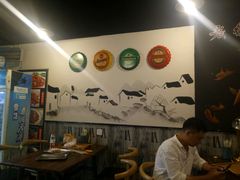 大堂-在老街·淮安大排档·甜麻干煸龙虾·烧烤(河下古镇店)