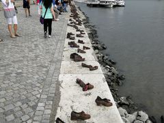 -多瑙河畔鞋履雕塑