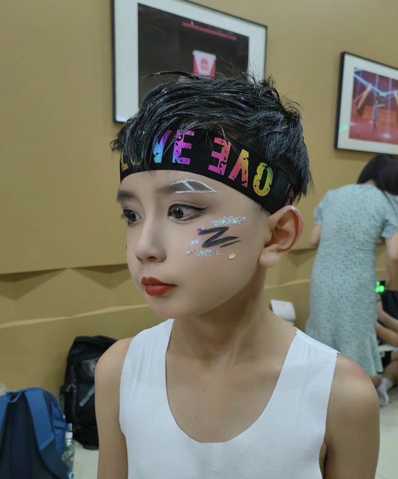 儿童街舞,爵士舞妆容