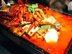 -探鱼·鲜青椒爽麻烤鱼(苏宁广场店)