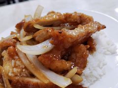 洋葱猪扒饭-好好滋味茶餐厅