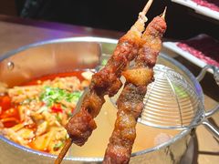 周四牛肉串-左庭右院鲜牛肉火锅(新梅广场店)