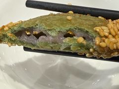 绿茶香芋饼-手拉手美食(清河路店)