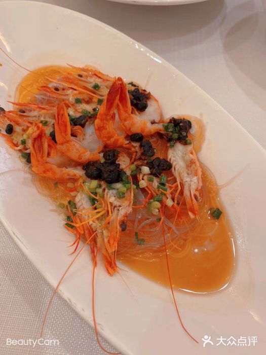 醉辉皇上海之巅(上海中心大厦店)蒜蓉粉丝蒸红虾图片