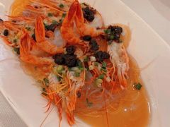 蒜蓉粉丝蒸红虾-醉辉皇上海之巅(上海中心大厦店)