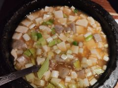 石锅鸡汤豆腐-绿茶餐厅(蓝色港湾店)