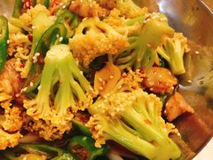 干锅有机花菜-那达慕蒙古风味酒楼