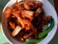 葱烧蹄筋-八珍饺子·烤鸭·家常菜