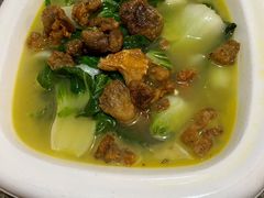 青菜炒油渣-醉爱小馆·创意南京菜(瑞阳街店)