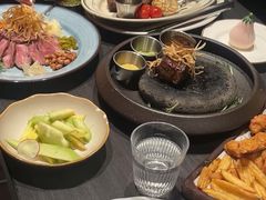 炙烤黑蒜黄油谷饲安格斯牛扒-卡朋西餐(宝安大仟里店)